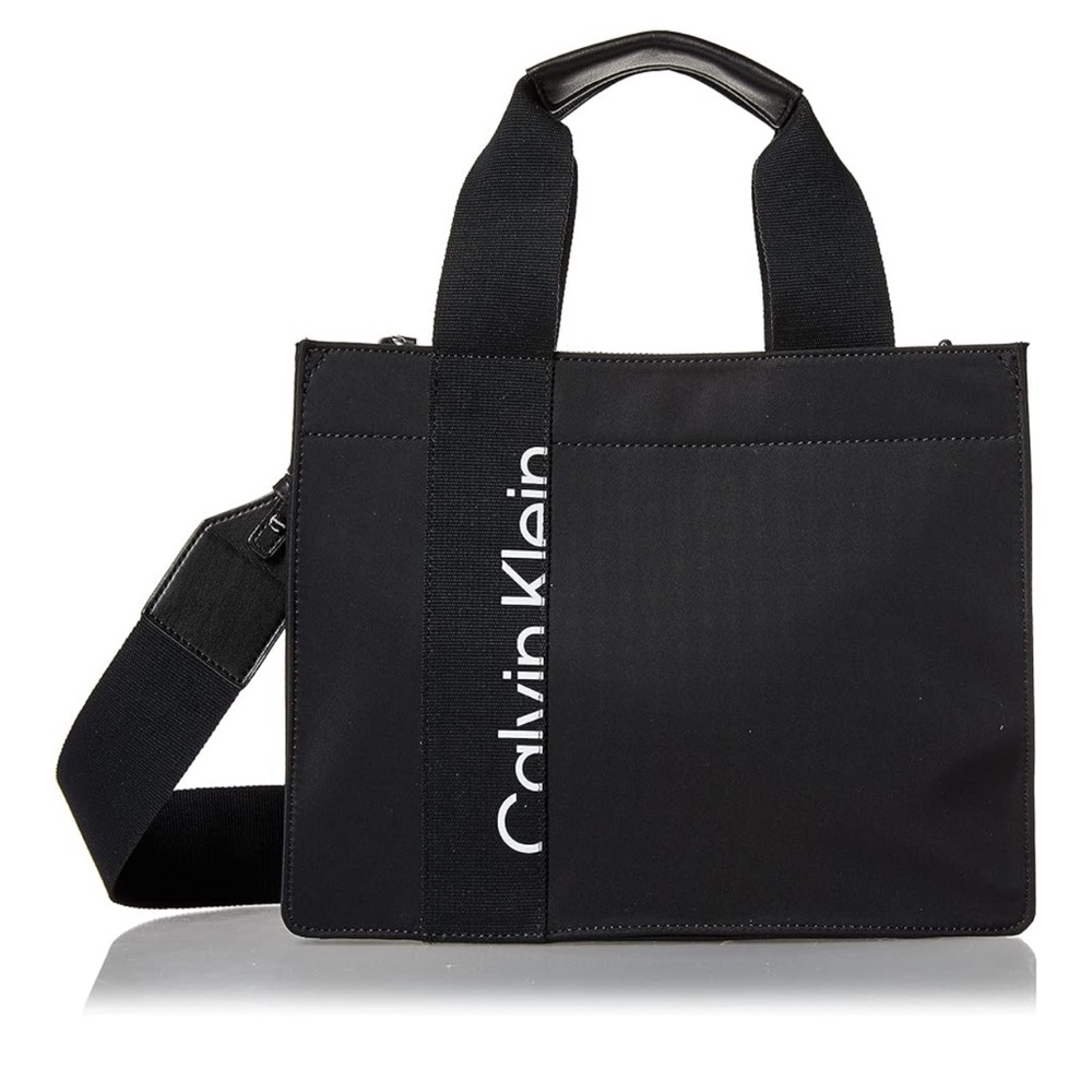 NWT Calvin Klein Havana Sport Mini Bag Crossbody Purse In Black